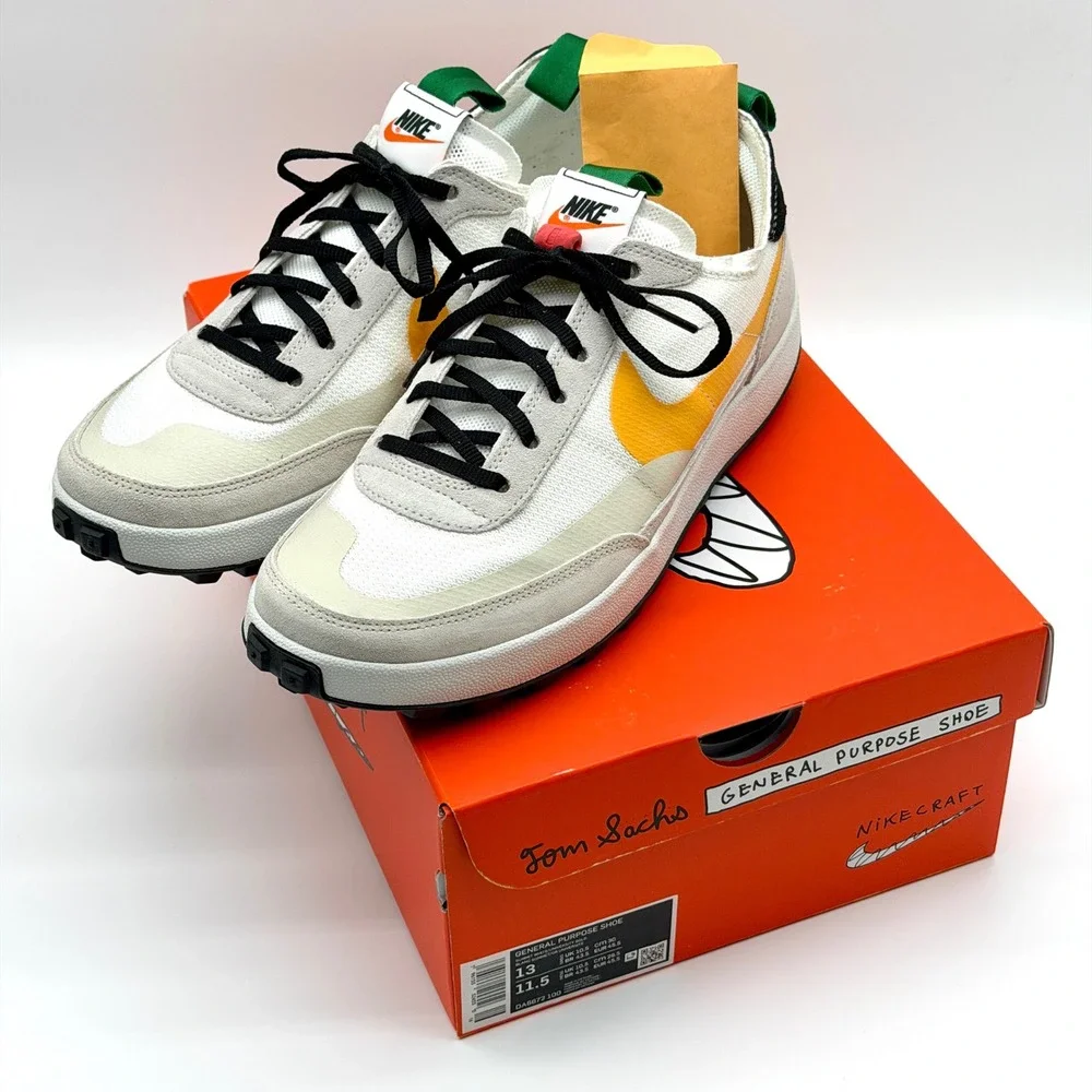 Nike Tom Sachs General Purpose Shoe Archive DA6672-100 Mens 11.5 Womens 13